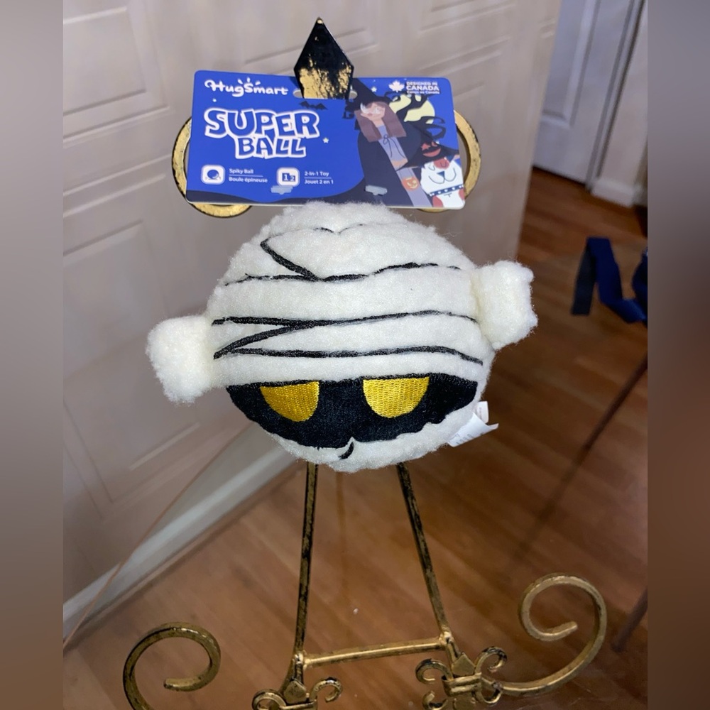 HugSmart  Mommy Halloween Super Ball Toy For Dog